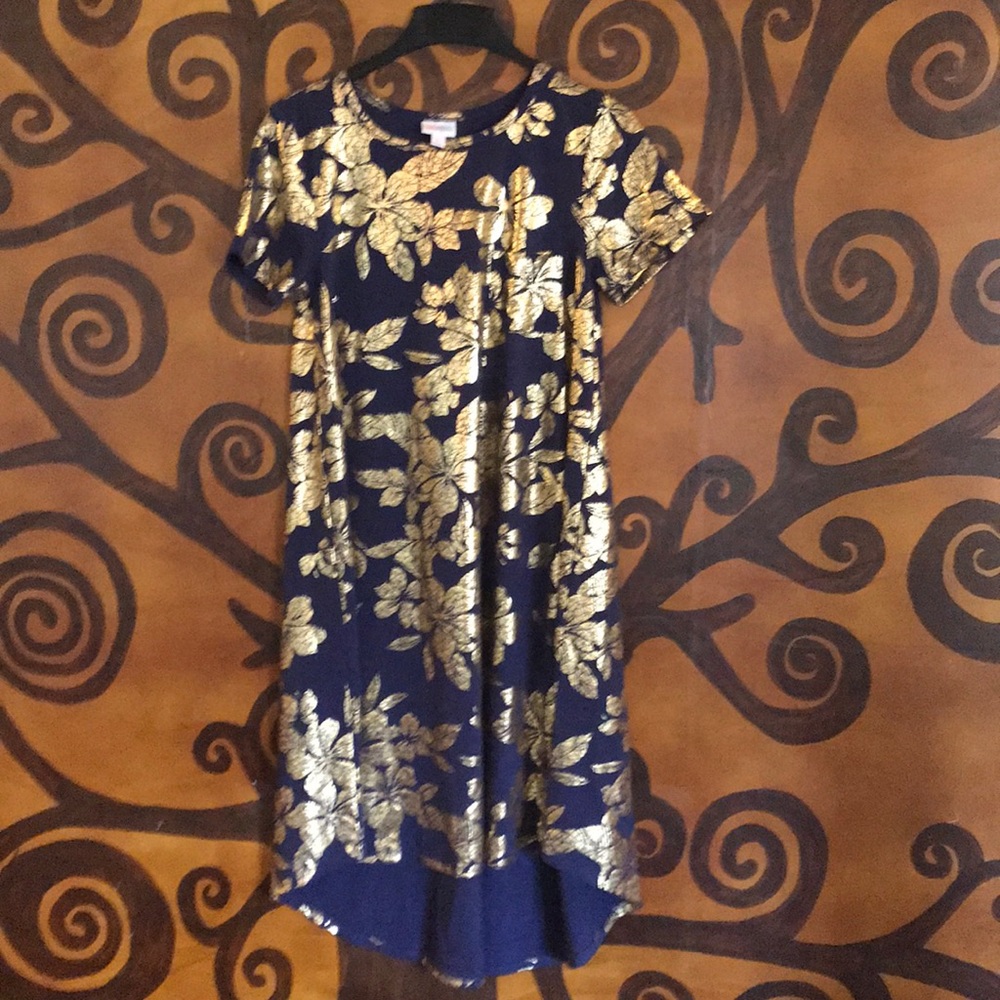 LuLaRoe shimmery dress